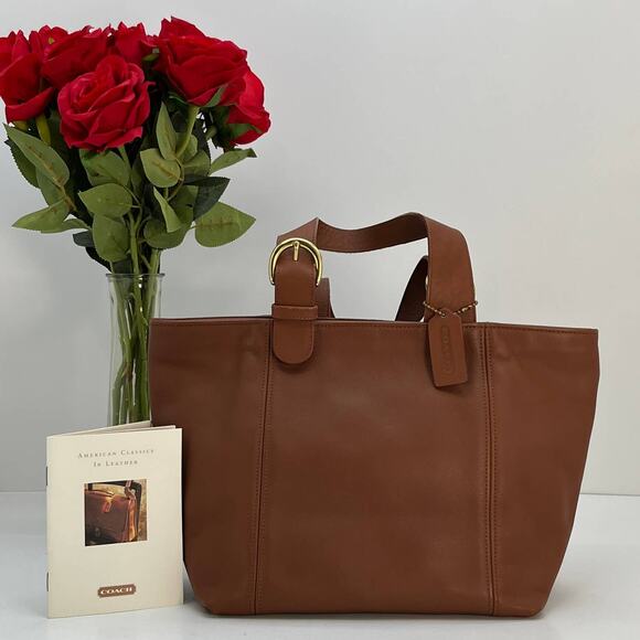 Vintage Coach Waverly Bag 4133 British Tan 1997 Turkey - Picture 1 of 10